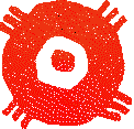 Logo, from an original Hopi design used in pottery... taken from image drawn by G. Mullett